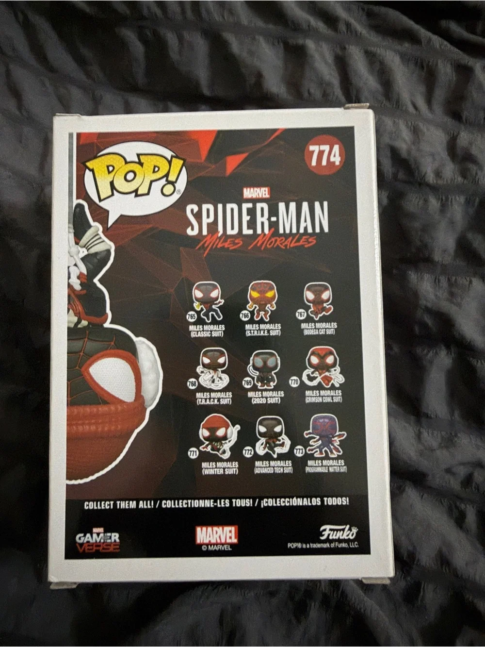 Funko Pop! Miles Morales Winter Suit #774 Hot Topic Exclusive Spider-Man
